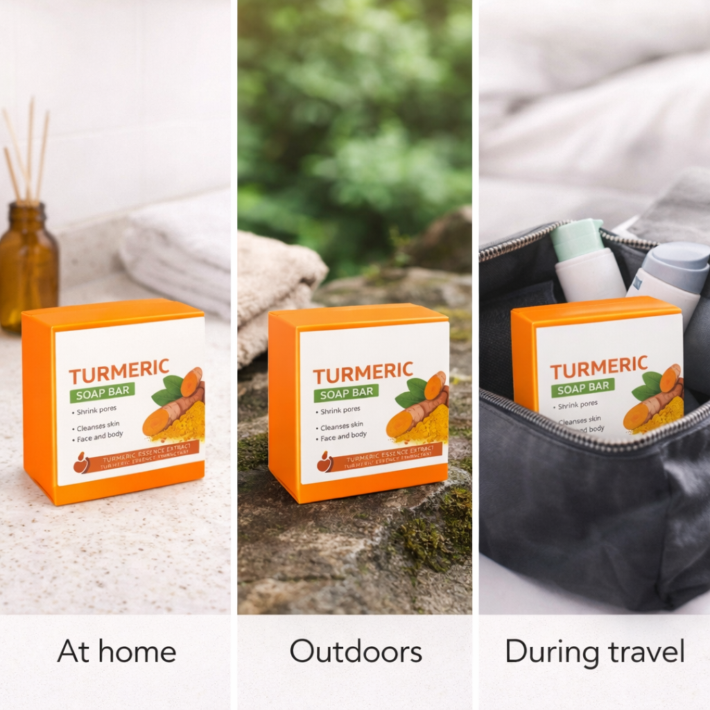 Hand Made Turmeric Face Soap